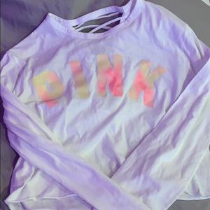 PINK shirt tie-dye